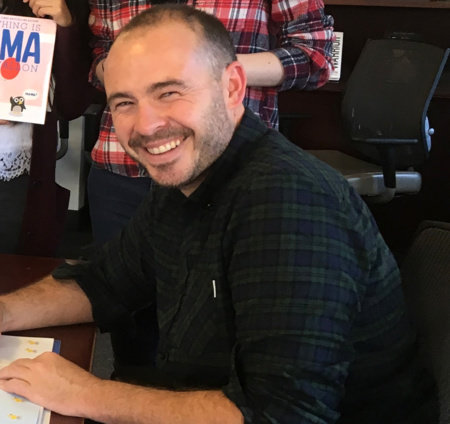 Portrait of Miguel Ordóñez, New York Times Best-Selling Illustrator